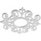 Ekena Millwork Dijon Architectural Grade PVC Pierced Ceiling Medallion, 30"OD x 9 3/4"ID x 1"P CMPP30DI - alternate 3